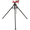Tripod Pipe Chain Vise Stand Supports 1/8–5 Inch Copper and PVC Pipes Foldable