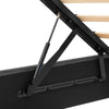 Ottoman Storage Bed Frame with Hydraulic and Drawers 5 ft King Upholstered Bed