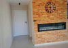 Bio Ethanol Fireplace Bioethanol Fire Wall Mounted 1600 x 40 Matt Black 160cm