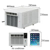 1100W 3754 BTU Portable Mini Air-Conditioning W/ Dehumidifier & Remote Control