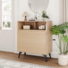 Storage Cabinet with Metal Leg Sideboard Buffet Living Room Entryway Hallway🔥