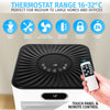 9000 BTU Portable Air Conditioner 3-in-1 Dehumidifier Fan Remote Timer Class A