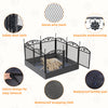 8 Panels XXL-Large Heavy Duty Dog Pet Playpen Exercise Enclosure Garden Fence