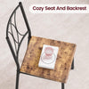 3PCS Dining Table Set Kitchen Table and Chairs for 2 Dining Room Table Brown🔥