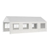 4x8M Heavy Duty Gazebo Marquee Pop UP Waterproof Garden BBQ Party Tent Sidewalls