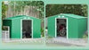 Garden Shed Storage Large Yard Store Sliding Door Metal Roof Tool Box