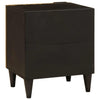 Bedside Cabinet Solid Acacia wood Table Nightstand Bedroom Furniture