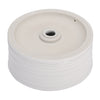 Bathroom Counter Top Ceramic Wash Basin Cloakroom Gloss Sink Round Gloss White