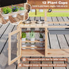 Mud Kitchen for Kids Outdoor Patio Wooden Pretend Play Kitchen with Sink