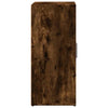 Smoked Oak Engineered Wood Sideboard - Modern Storage Cupboard/Highboard G6B8