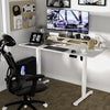 120-140cm Electric Standing Desk Adjustable Height Sit Stand Office Desk UK