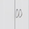 2 Door 3 Drawer Wardrobe Storage Shelf Hanging Wardrobe Bedroom Modern Furniture