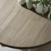 **Seconds** Padstow Whitewashed and Light Grey 100cm Round Rustic Dining Table