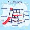 7 In 1 Kids Climbing Toys Heavy Duty Metal Jungle Gym Set Outdoor Playground