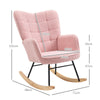 Nursing Rocking Chair Nursery Glider Rocker Armchair for Living Room Refurbished