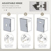 White Bathroom Under Sink Cabinet Basin Storage Cupboard Vanity Unit Eswsnahqjfs