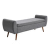 Upholstered Bed End Bench Ottoman Storage Benches Foot Stool Hallway Window Seat