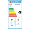 14000BTU Portable Air Conditioner Black WiFi App Remote