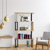 Bookshelf 5 Tier Bookcase Display Rack Storage Shelving Unit Home Living Room