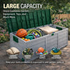 Outdoor Garden Storage Chest Cushion Box Waterproof 290L Waterproof Chest Shed
