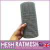 The Mesh Company Galvanised Rat Mesh Roll | Rodent Proofing Welded RatMesh Roll