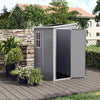 16x8 12x8 8x8FT Plastic Garden Tool Storage Shed Outdoor Lockable Bike Bin House