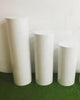 Round White Wedding Display Plinth Cake Stand Sale- Set of 3(80cm, 60cm & 40)