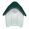 Plastic Dog Kennel HugglePets Weatherproof Pet House In & Outdoor Animal Shelter