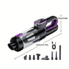 Blowing & Suction Vacuum Cleaner Handheld Vacuum Portable Powerful LED Light