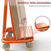 Drywall Cart Plaster Board Wheeled Trolley 3000LB Heavy Duty Steel Barrow Dolly