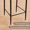 Set of 2/4/6 Bar Stools Velvet Breakfast Bar Chairs Kitchen Office Restaurant