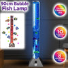 🔥90cm Colour Changing LED Sensory Mood Bubble Lamp Fish Water Tower Tube Floor