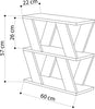Modern Side Sofa Couch Small End Table Rustic Coffee Narrow Slim Furniture New