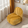 Swivel Accent Chair Chenille Armchair Padded Seat Bedroom 360° Revolving Chairs