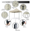 ® Pop Up 3x3m Heavy Duty Waterproof Commercial Grade with Canopy