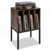 Record Player Stand Turntable Stand with Vinyl Storage Shelves for Living Room