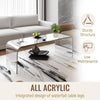 Acrylic Coffee Table, Clear Coffee Table，Modern Home Furniture