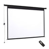 Electric Motorized Projector Screen Home 4:3/16:9 HD Cinema Screen with Remote