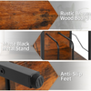 Vinyl Record Player Stand, 3-Tier Record Player Table with Drawer & Storage Shel