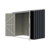 Anthracite Metal Garden Shed Outdoor Tools Storage Sheds Small House Bin Sheds