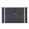 Lockable Storage Shed Outdoor Bike Shed Metal Galvanized Steel Sheds for Bikes