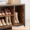 5 in 1 Coat Hall Tree Bench Coat Rack Shoe Storage Entryway Bench with Cubbies🔥
