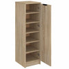 Modern Wooden Narrow 1 Door Hallway Shoe Storage Cabinet Unit Organiser Wood