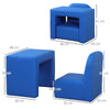 2 in 1 Kids Sofa Set Table and Chair Set Toddler Armchair Seat