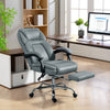 Office Chair, Computer Desk Chair with Spring Cushion, Grey