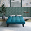 3 Seater Folding Sofa Bed Upholstered Couch Futon Settee Love Seat Plastic Legs