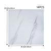 Greyscape Light & Shade White Marble Effect Self-Adhesive Vinyl Flooring Tile
