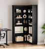 Corner Bookshelf Bookcase 5 Tier Corner L Shaped Bookshelfs Storage Display Rack