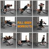 Weight Bench Press, Adjustable Workout Benches for Home Gym Dumbbell Exercise