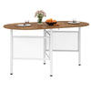 Farmhouse Writing Table 150 CM Folding Dining Table for 6-8 People